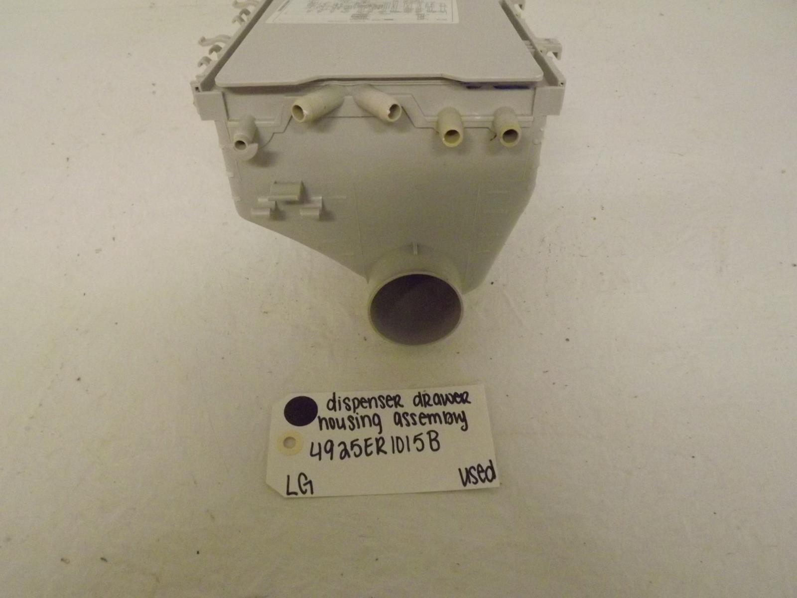 LG Washer 4925ER1015B Dispenser Drawer Housing Used LG Washer 4925ER1015B Dispenser Drawer Housing Used